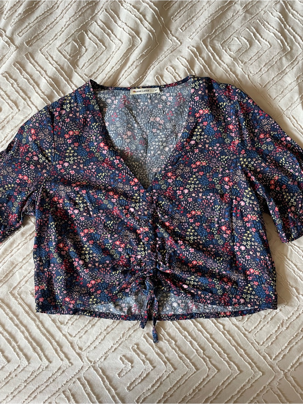 Marine Layer Floral Top